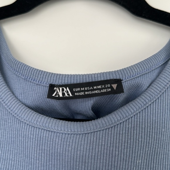 Zara cropped ribbed tank top - Picture 5 of 5